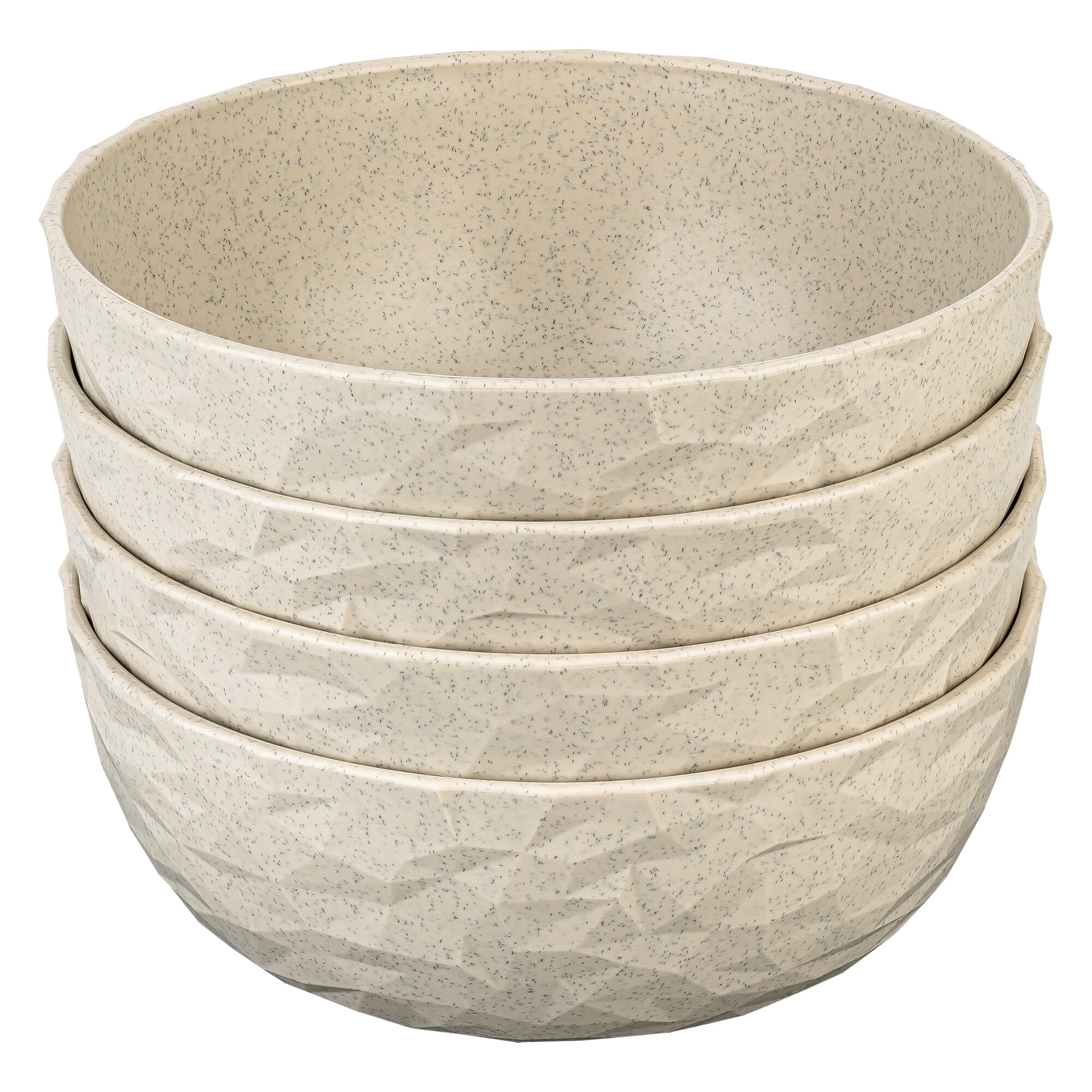 Koziol Schale CLUB BOWL, sand, 4er Set