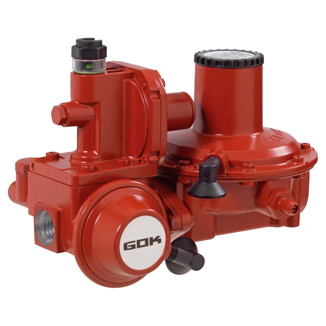 GOK Gasregler BHK052, 12 kg/h IG G½ x IG G¾ OPSO PRV