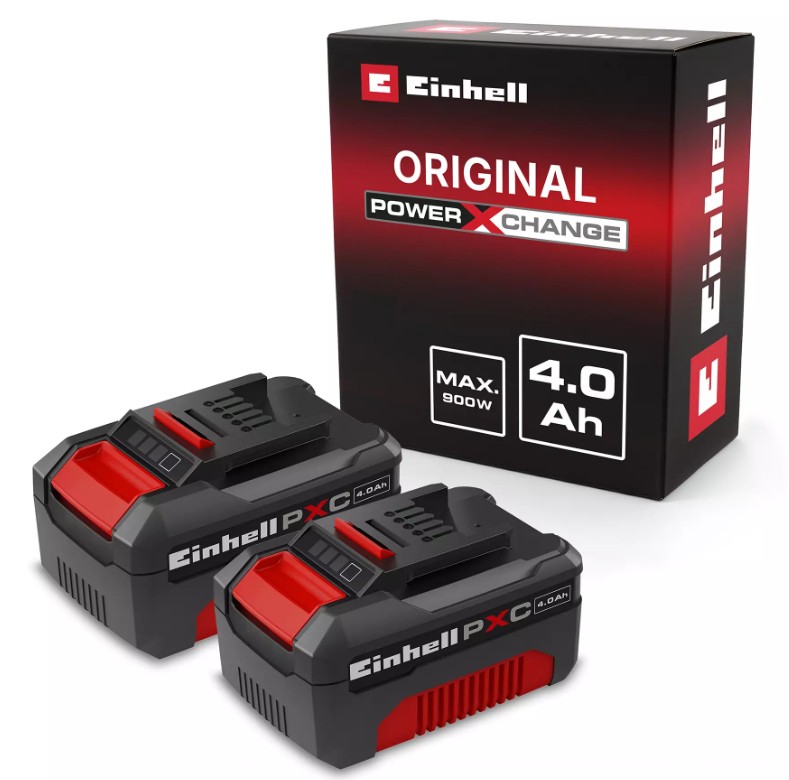 Einhell Power X-Change 2 Akkus à 4.0 Ah
