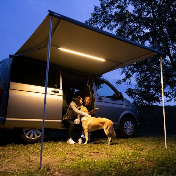 Fiamma LED Spannstange Rafter Van 135-235cm
