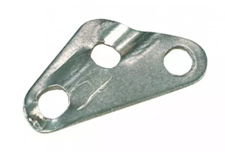 Berger Schnurspanner 3-Loch Alu ø6mm / 10er