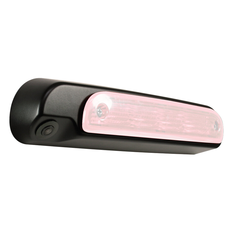 Caratec Rückfahrkamera inkl. Bremslichtkonsole Safety CS120BP für Pössl mit Kameravorber