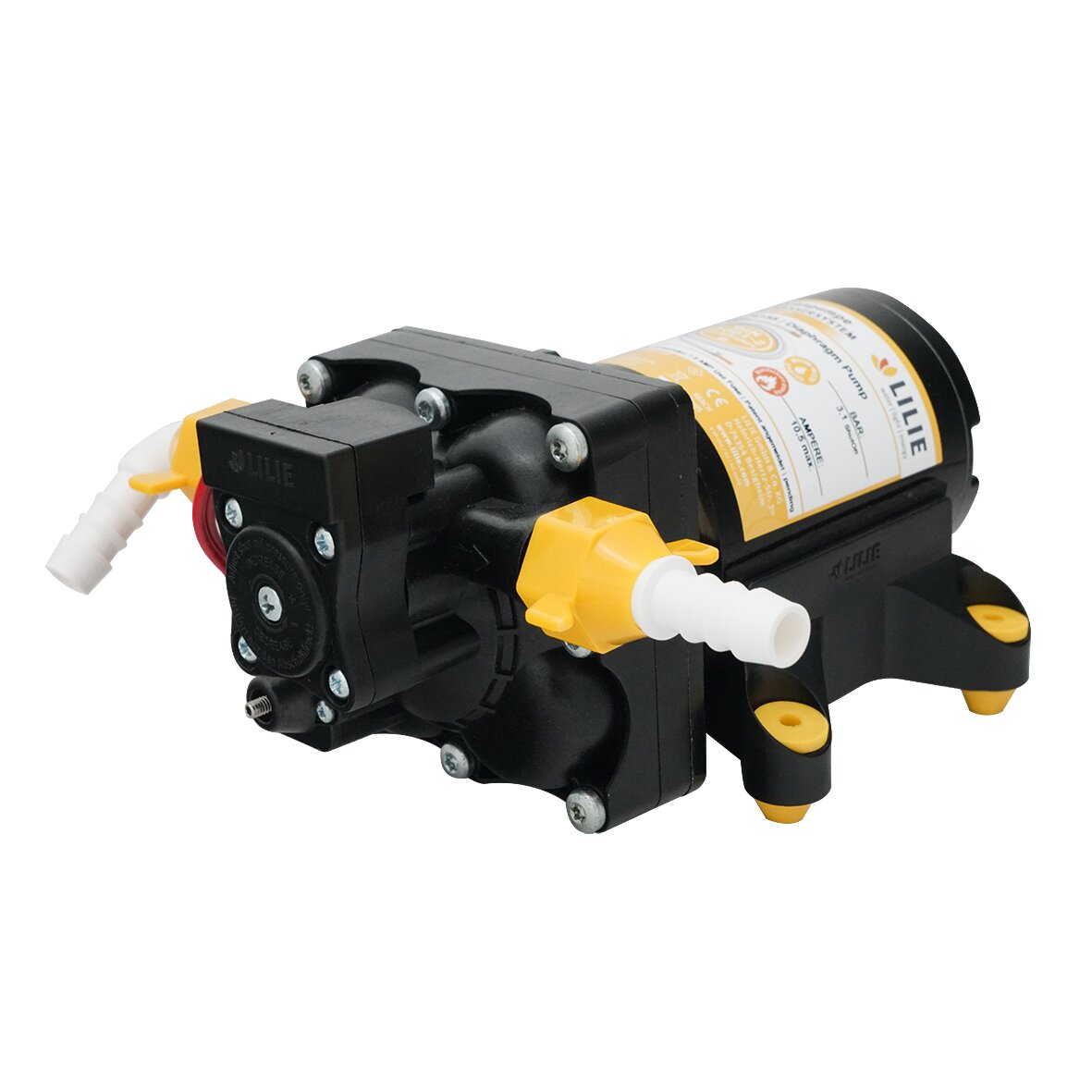 Lilie Membranpumpe SOFTSERIE® Trinkwassersystem WeissGELB®, 3,1 bar, 12,2 l/min, LP414