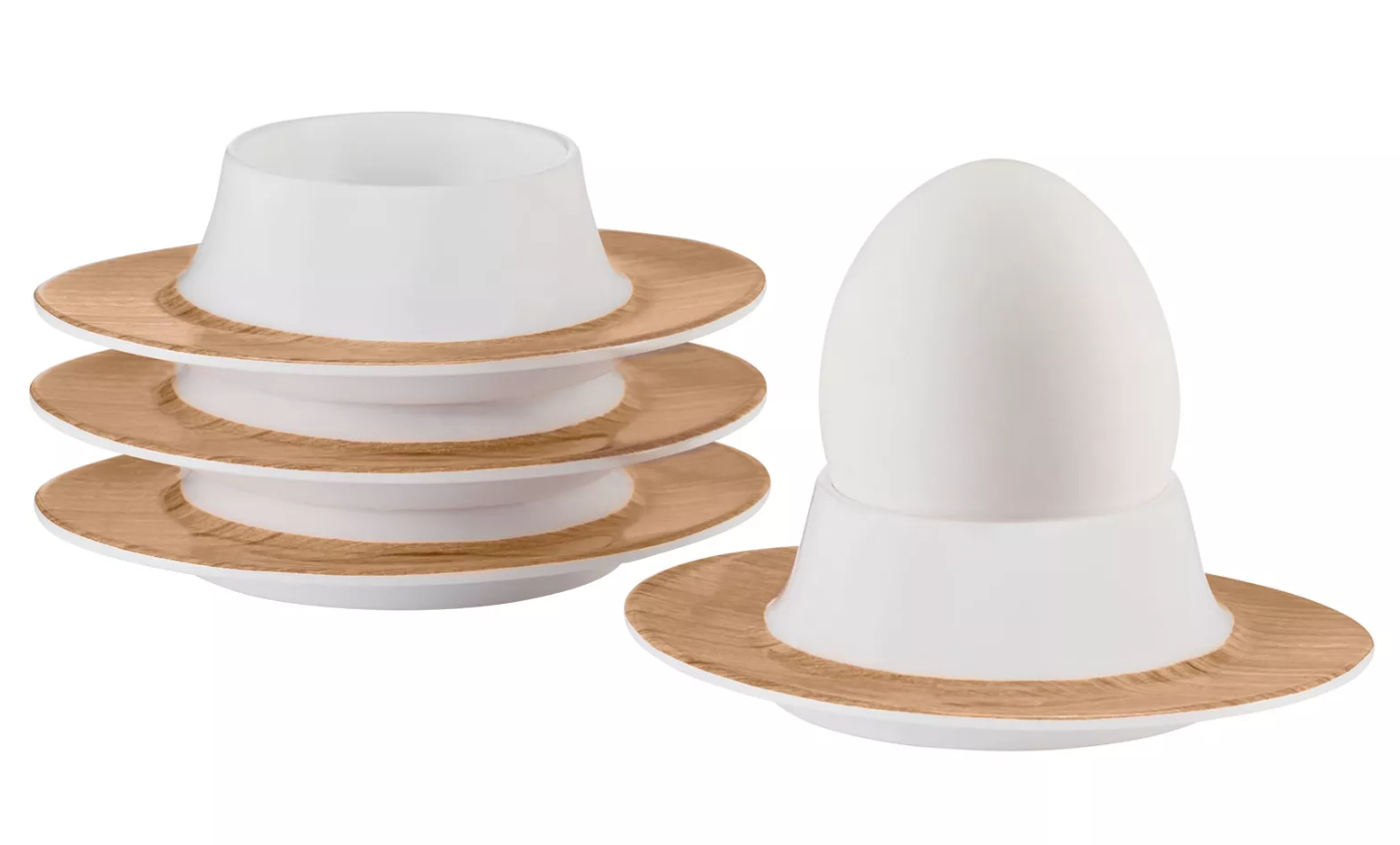 Berger Eierbecher WOOD 4er