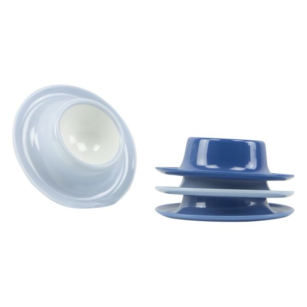Gimex Eierbecher Colour Line, blau, 4er-Set