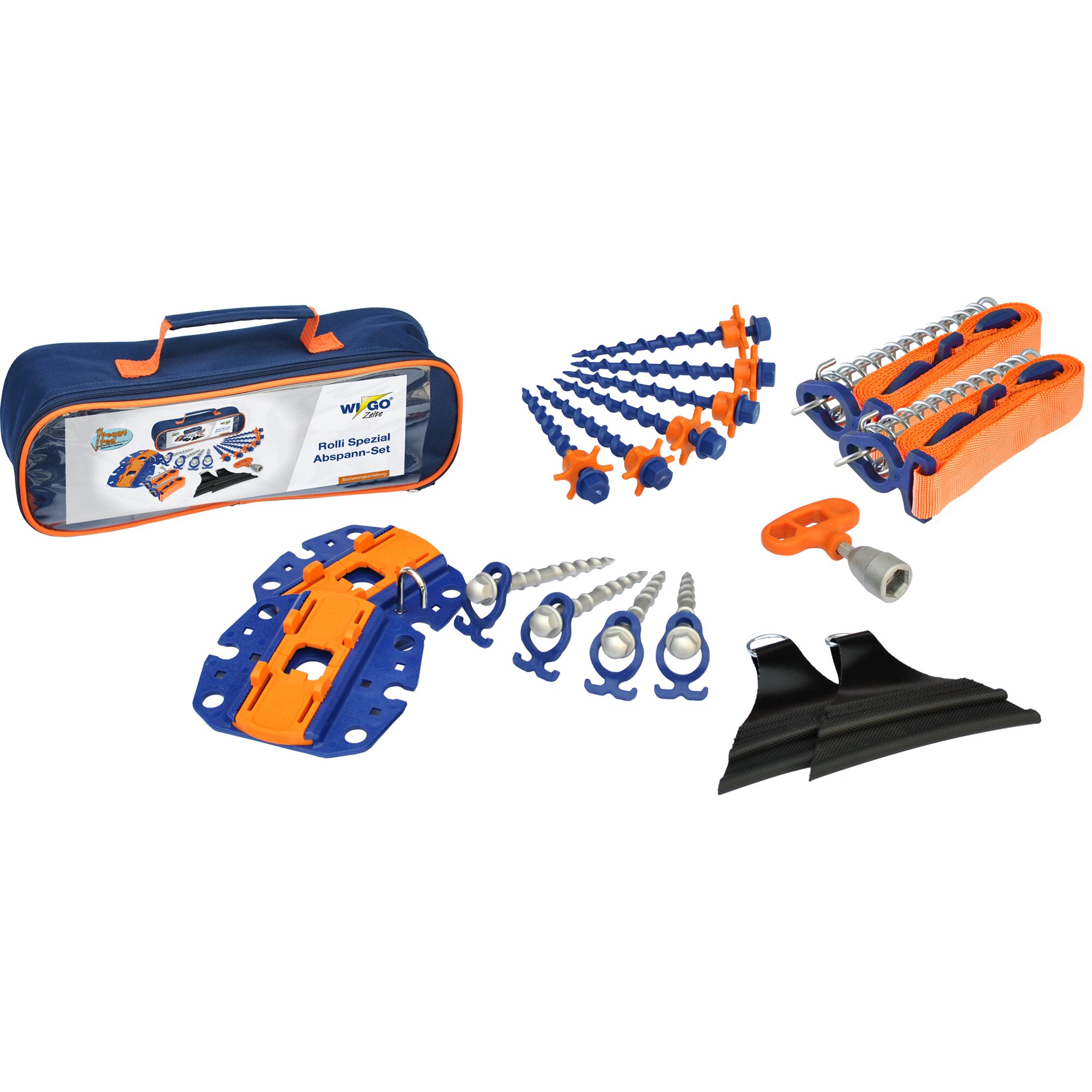 Peggy Peg Rolli-Spezial-Abspann-Set Peggy Peg für 2 Aufstellstangen