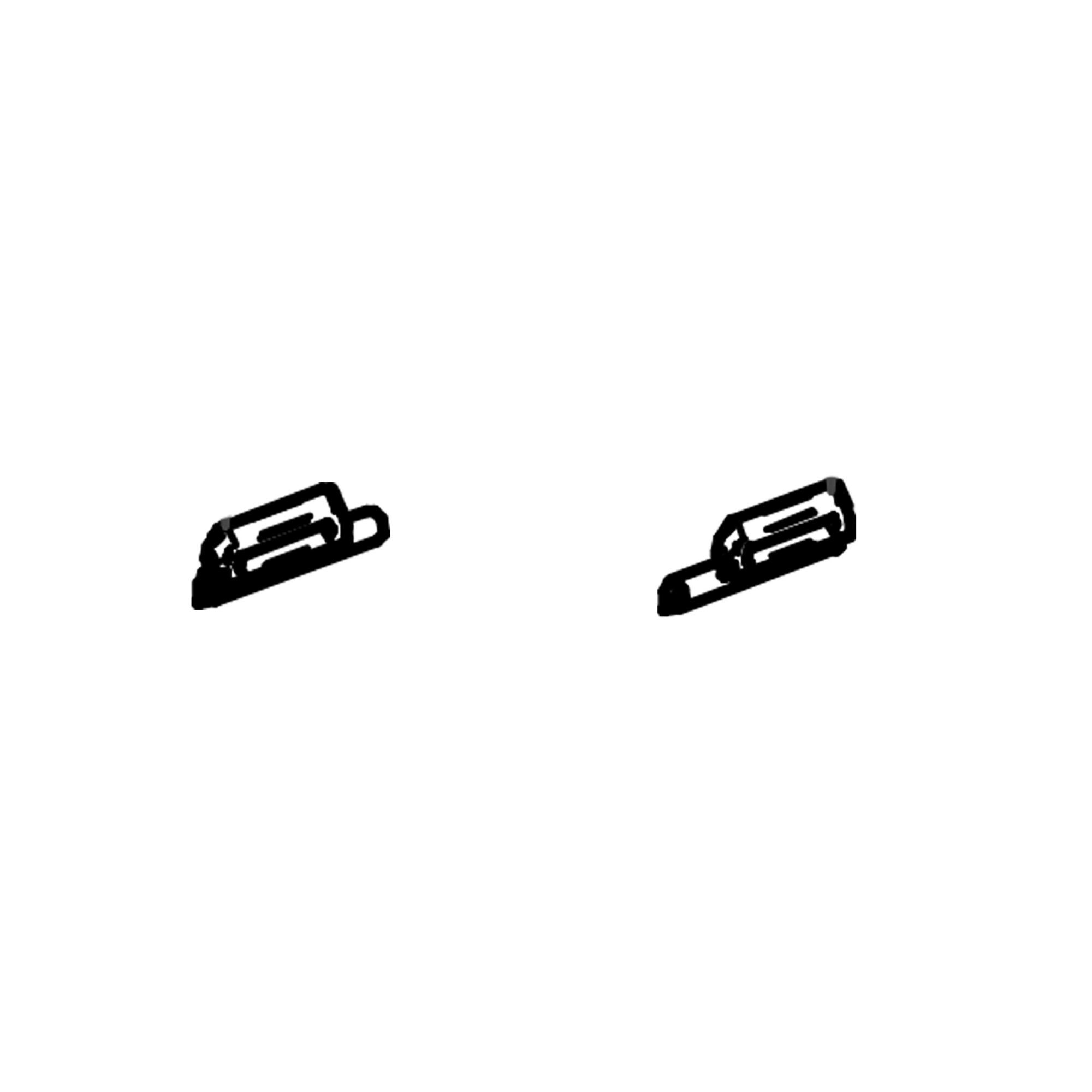 Thule Tuchfixierung Gehäuse Thule 3200, Satz