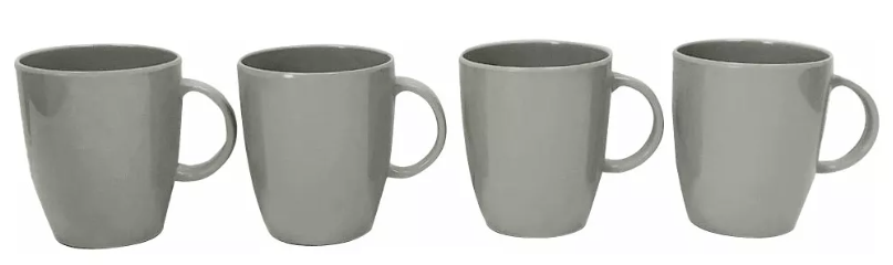 Flamefield Tasse 350ml 4er / Antislip