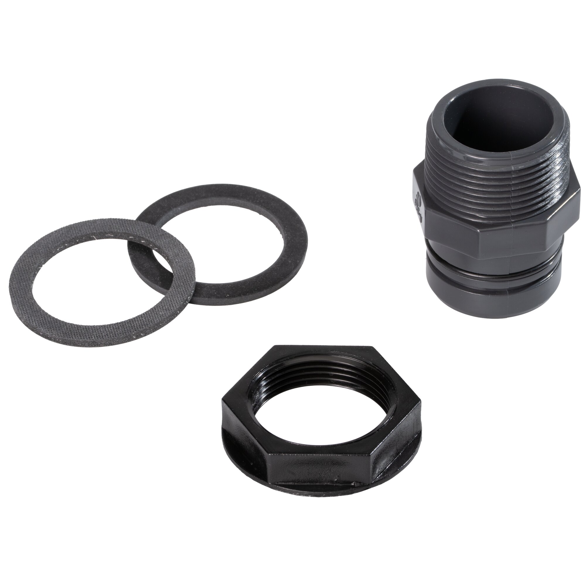 Lilie Tankanschluss 1¼ Zoll LILIE GrauGELB®, mit Aussenringnut