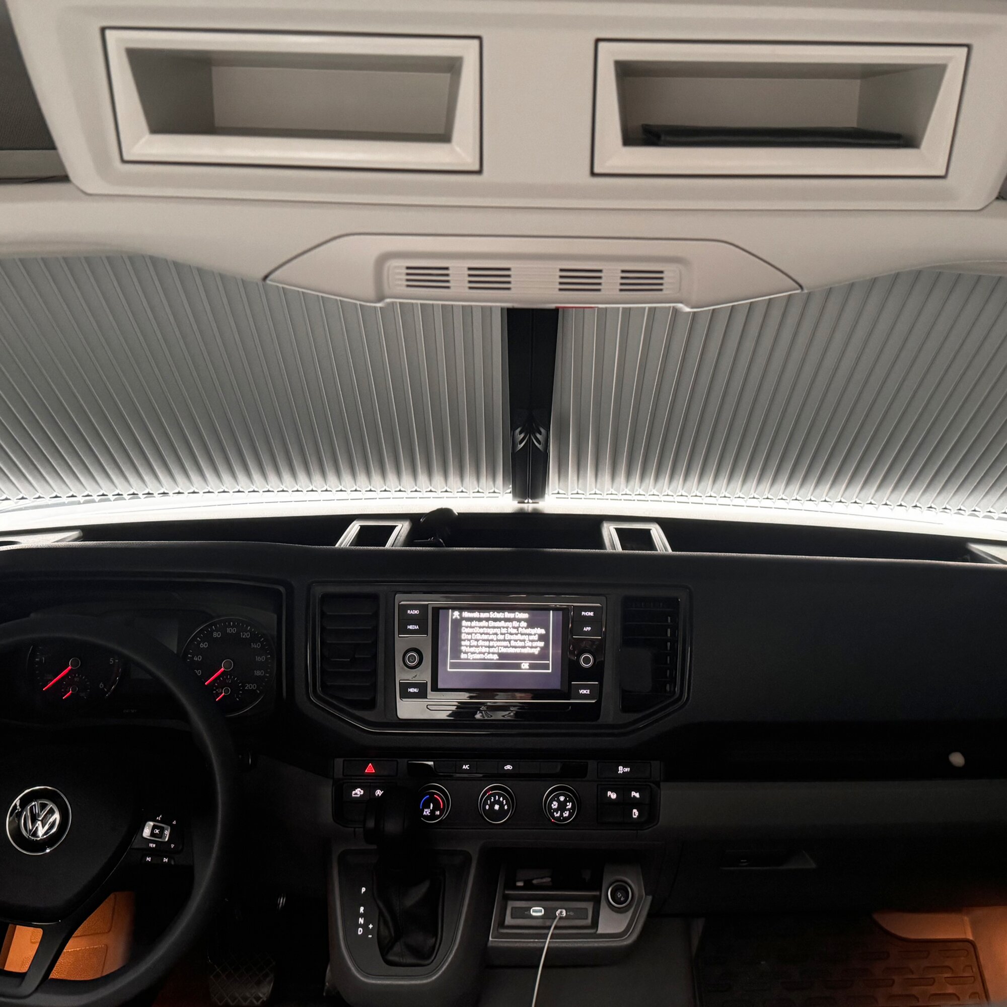 Remis Frontscheibenverdunkelung REMIfront, MAN TGE/VW Crafter ab Bj. 07/2024, ohne Abl