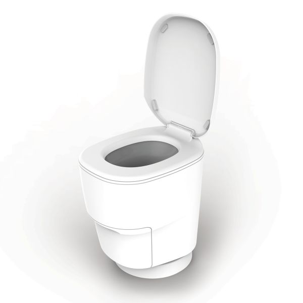 Clesana C1 Toilette mit Rund-Sockel