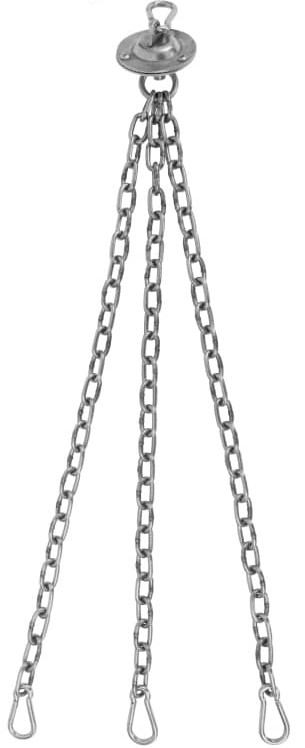 Schneider-Grill Kettenkit 42a verzinkt zu Schneider-Grillrost bis ø60cm