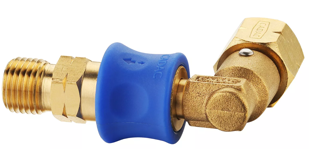 Cadac Quick Release Schnellkupplung 90° Winkel