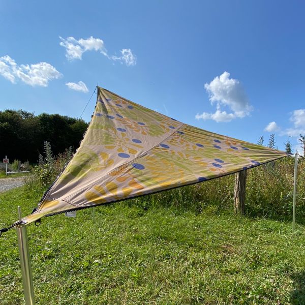 Bent Sonnensegel „TC-Zip Canvas“ Scandinavian, forrest blueberrys