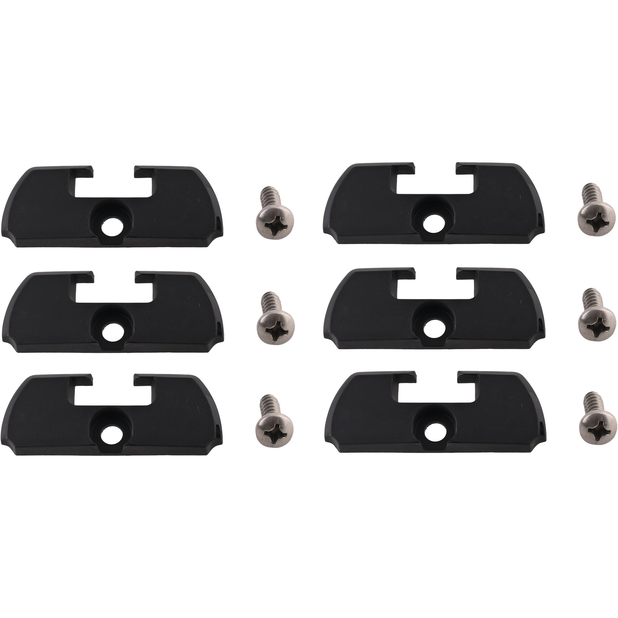 Thule Endkappen für Montageschiene Velo Slide, 6 Stück