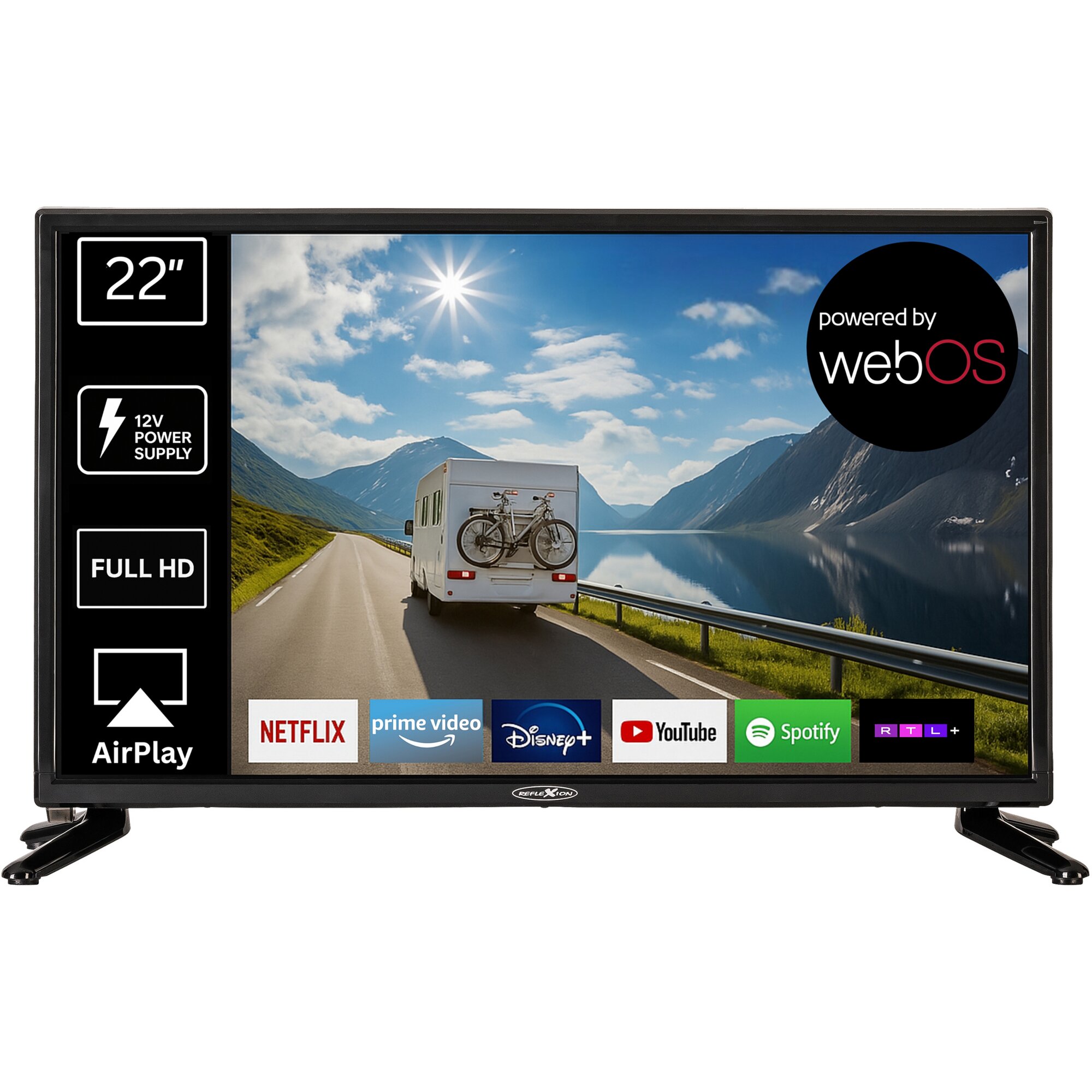 Reflexion TV Reflexion LED22iBT, 12 / 24 Volt