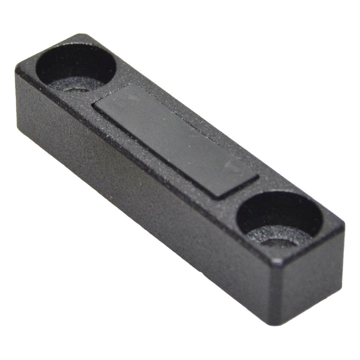 Brugger Magnetsysteme Magnetbeschlag zum Anschrauben, frontal, schwarz, MS050NdRe00pv00