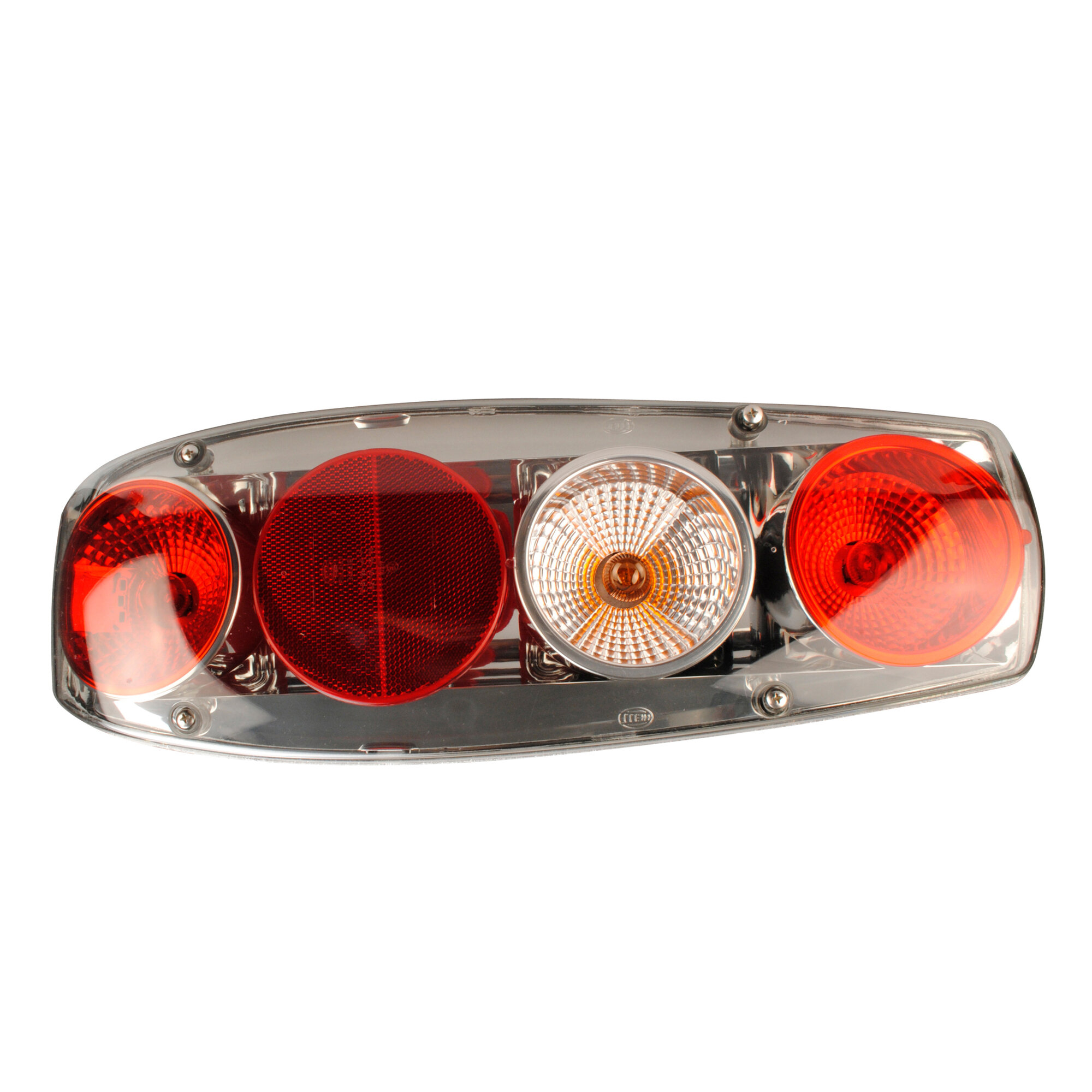 Hella Heckleuchte Caraluna II Plus Reisemobil, links, Chronium