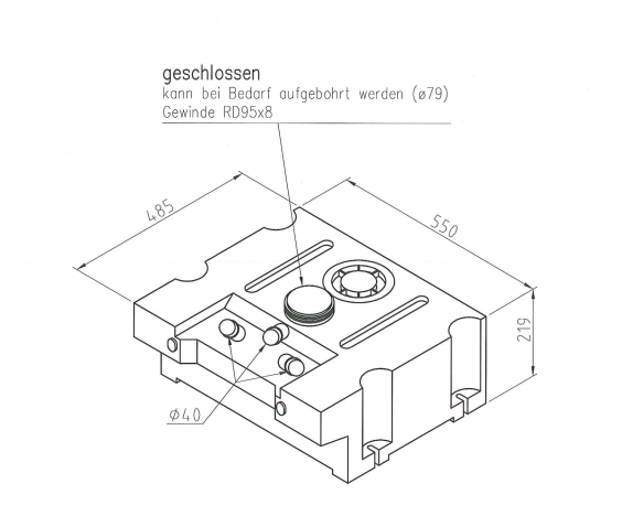 Goebel Wassertank 45l