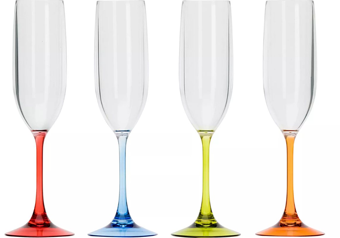 Flamefield Sektglas 125ml / 4er