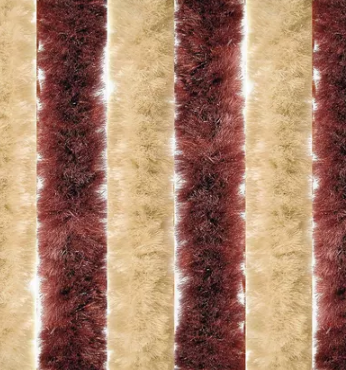 Berger Chenille-Flauschvorhang 56x185cm