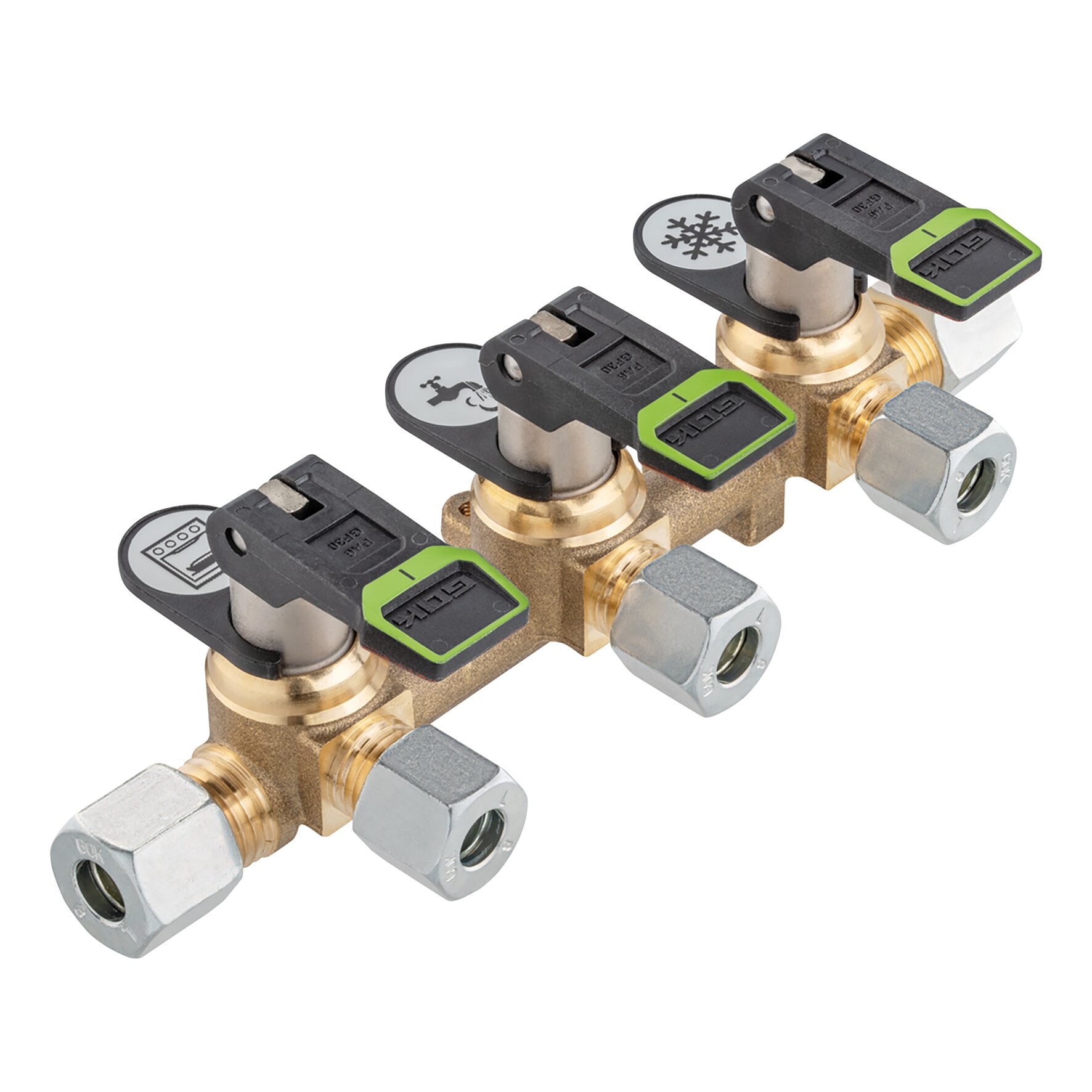 GOK Verteilerblock KSV-AB3 lang, ø 10 mm