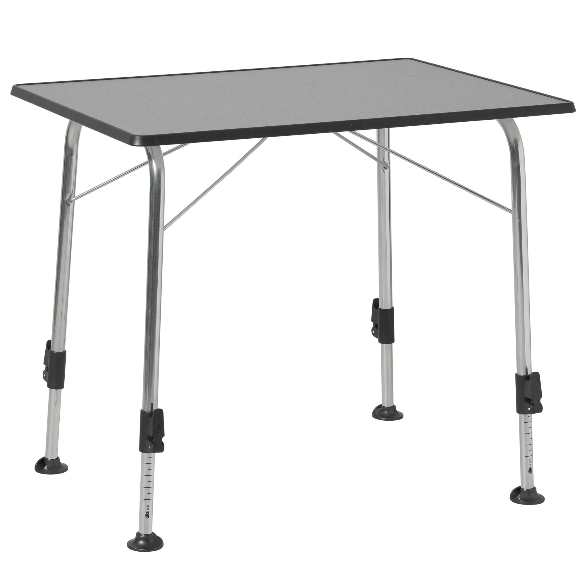 Dukdalf Campingtisch Stabilic 1 Luxe, anthrazit, 80 x 60 cm