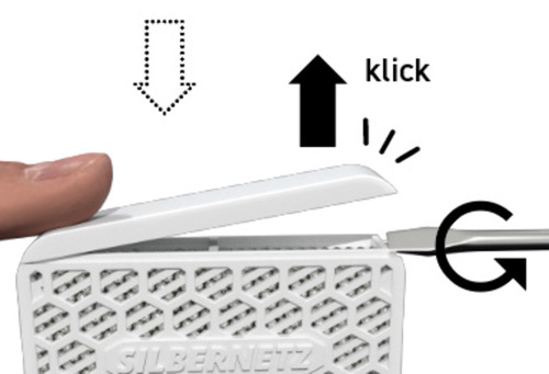 WM aquatec Silbernetz Nachfüll-Set für Tanks bis 60l