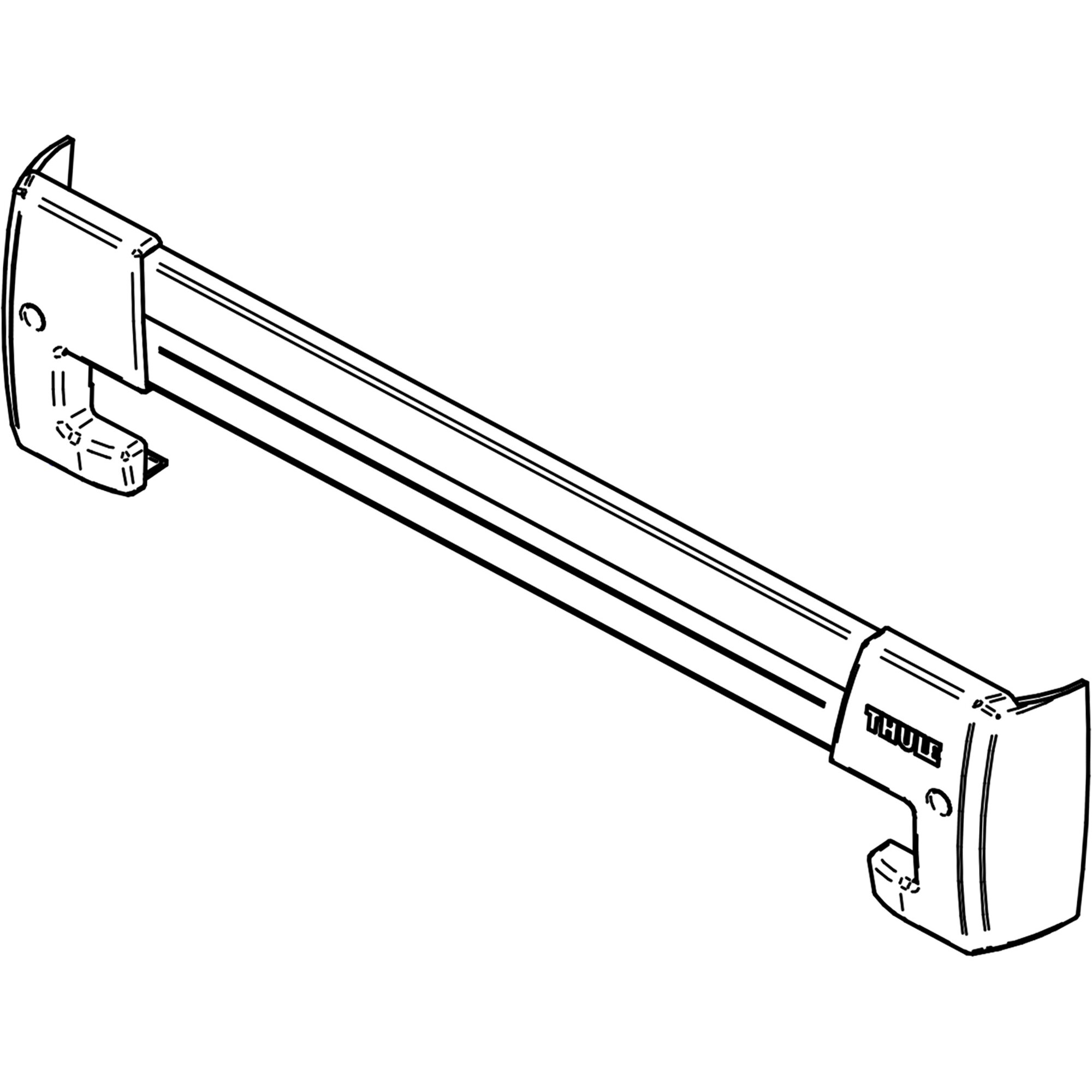 Thule Schmutzschutz Thule Slide-Out G2 Ducato, Crafter 550