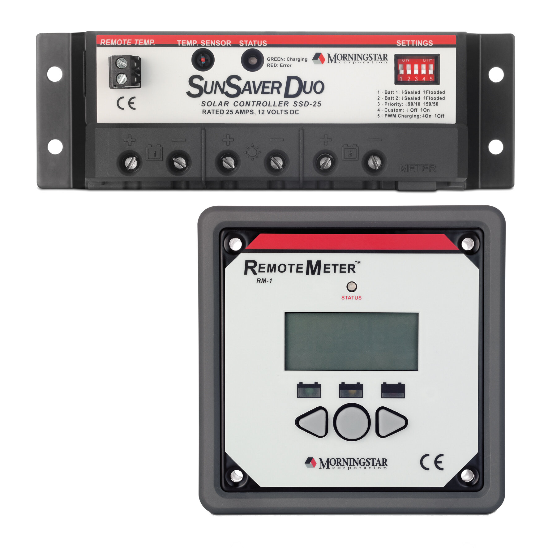 Solara Laderegler SunSaverDuo™/RM-1