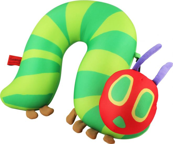 Cuddlebug Reisekissen Raupe  für Kinder 