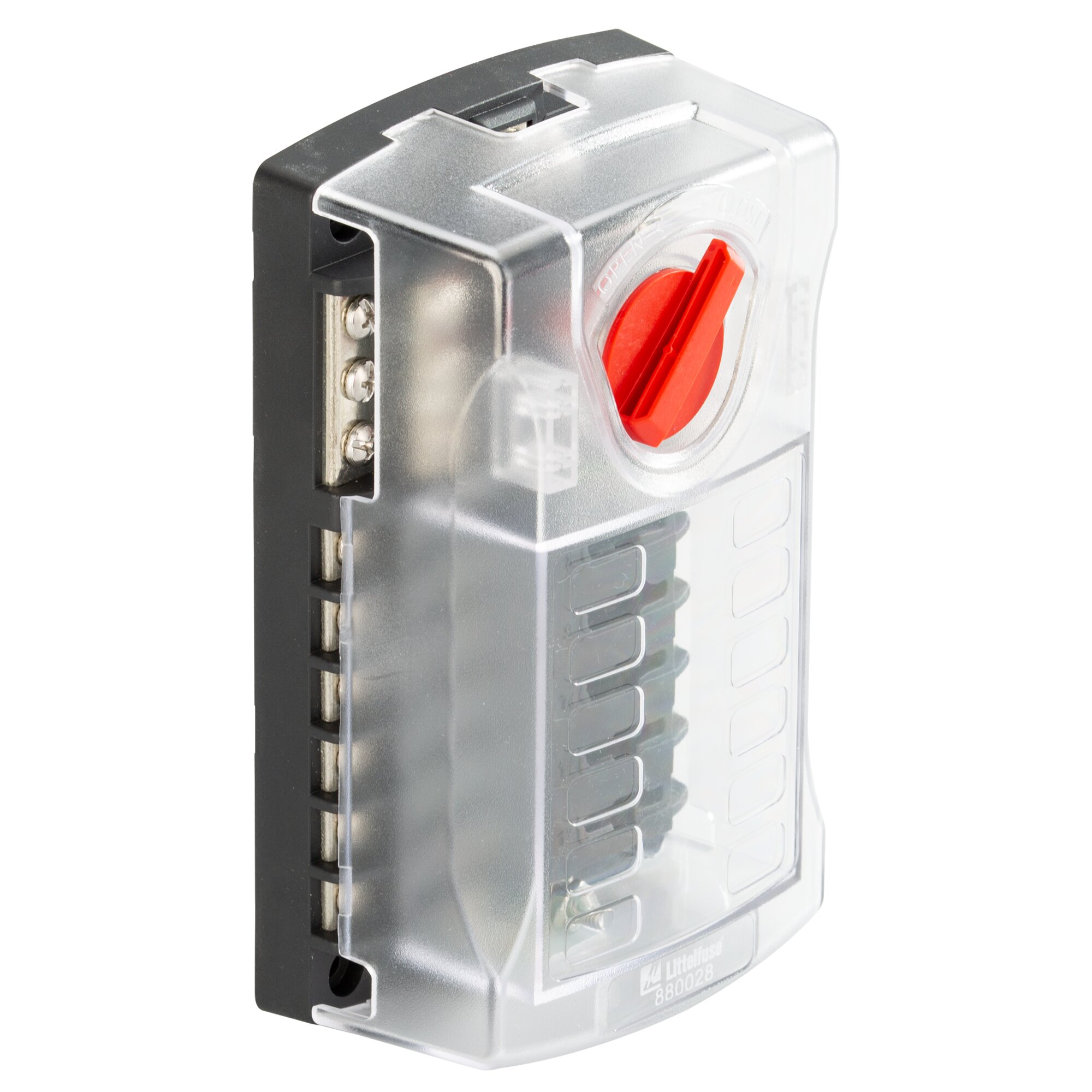 Sicherungsblock ST ATO® Series mit Erdungsschiene, 12, für 12 Sicherungen