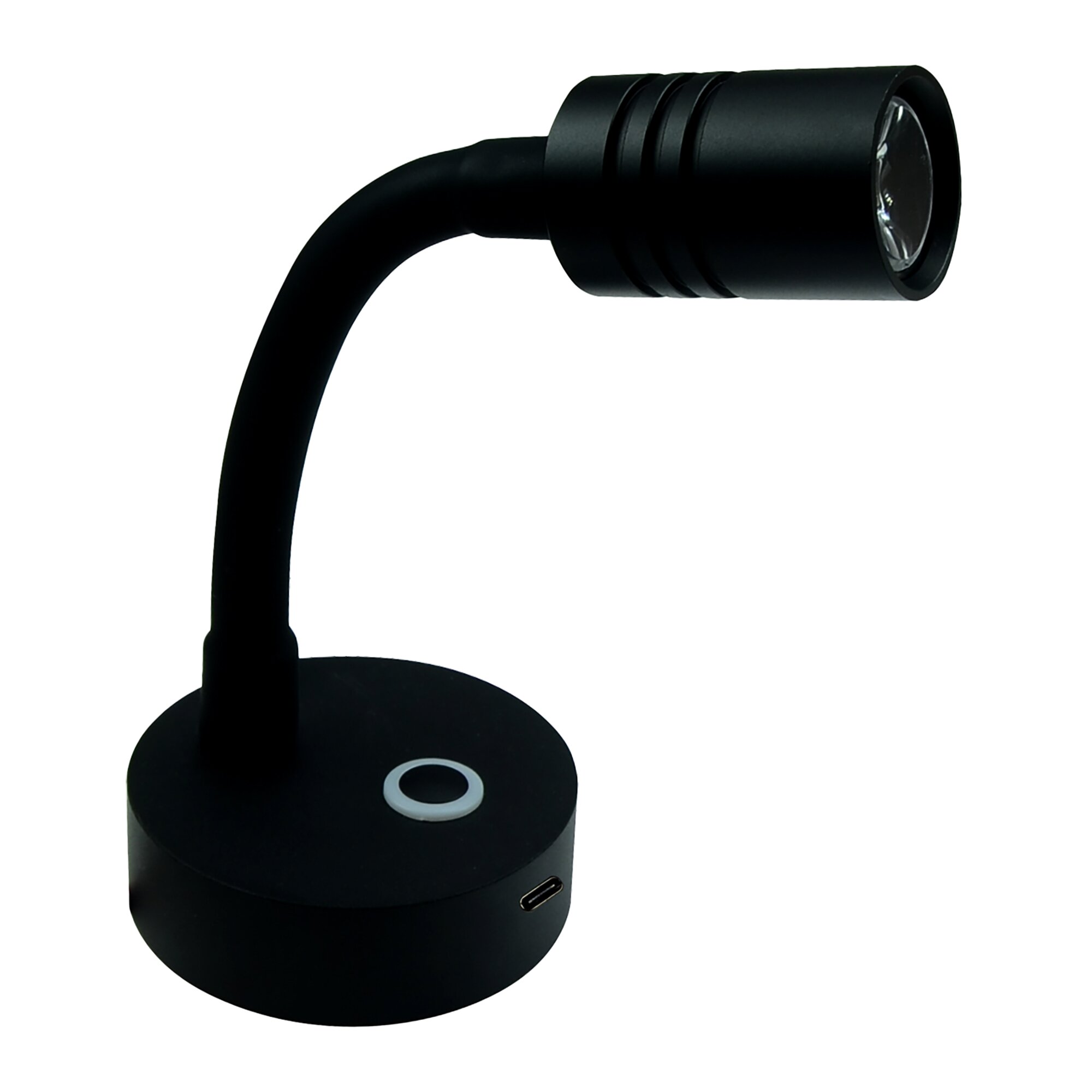 David Leuchten Schwanenhalsleuchte, 2,2 W, USB-C 15 W
