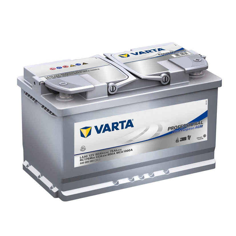 VARTA Batterie Profession AGM 80Ah