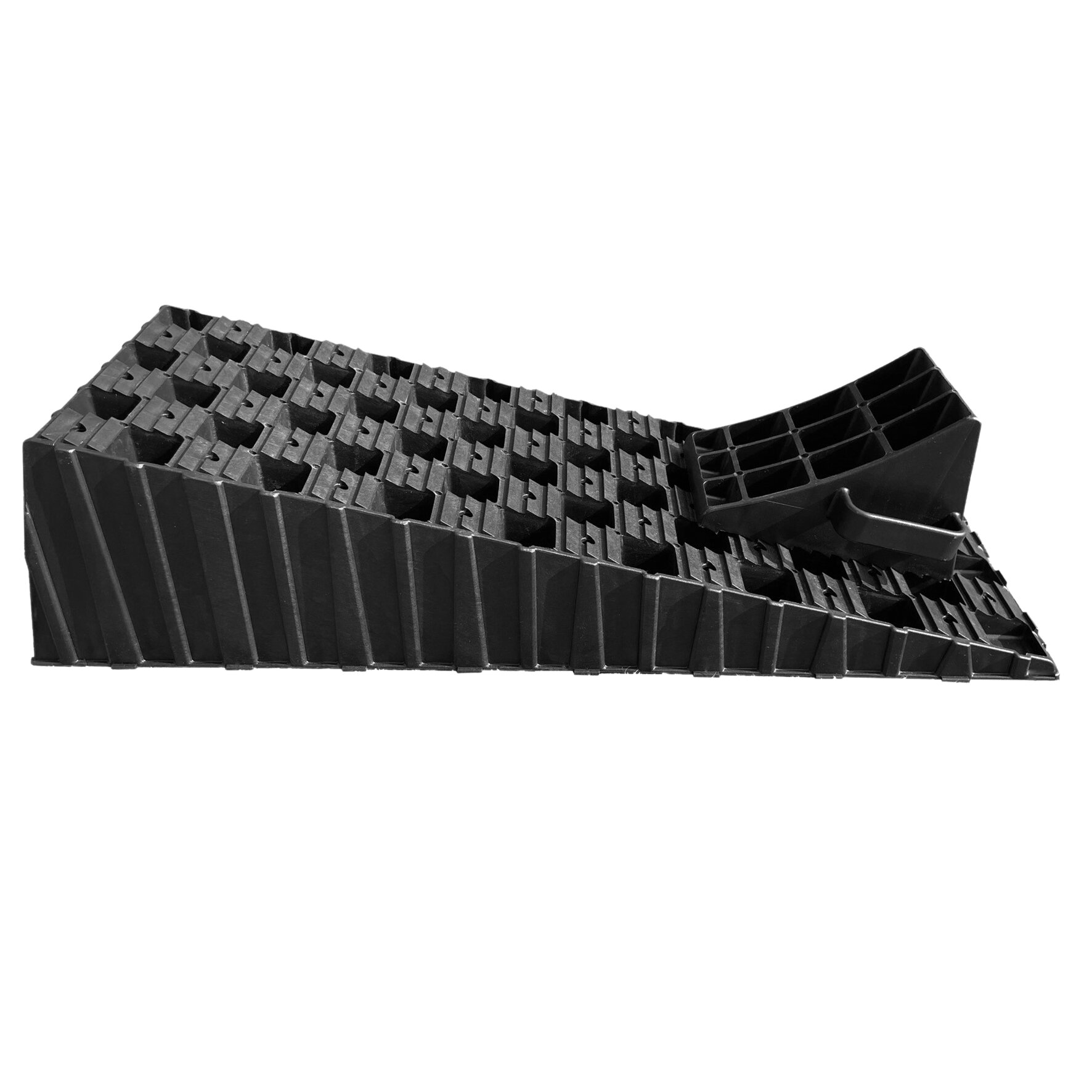 Milenco Stufenloser Auffahrkeil XL mit Parkstopper