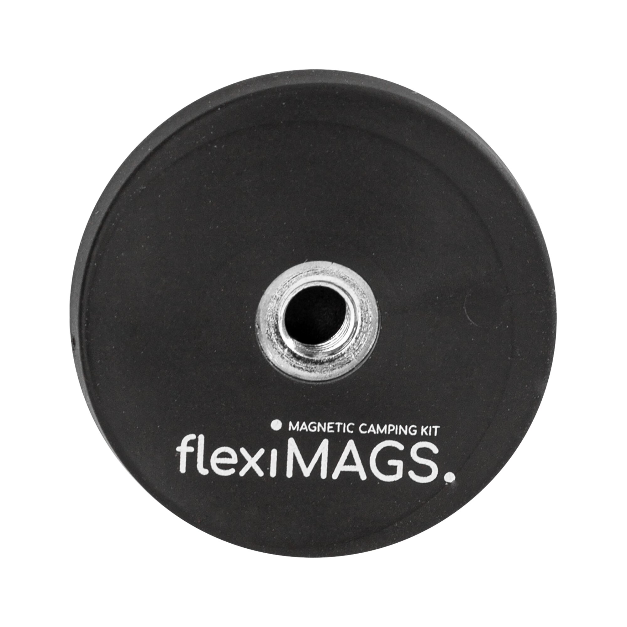 flexiMAGS Magnet rund flexiMAGS, schwarz, 31 mm, flexiMAG-31, 4er Set