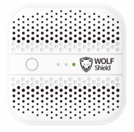 Wolf Shield Gaswarn-Alarm / weiss