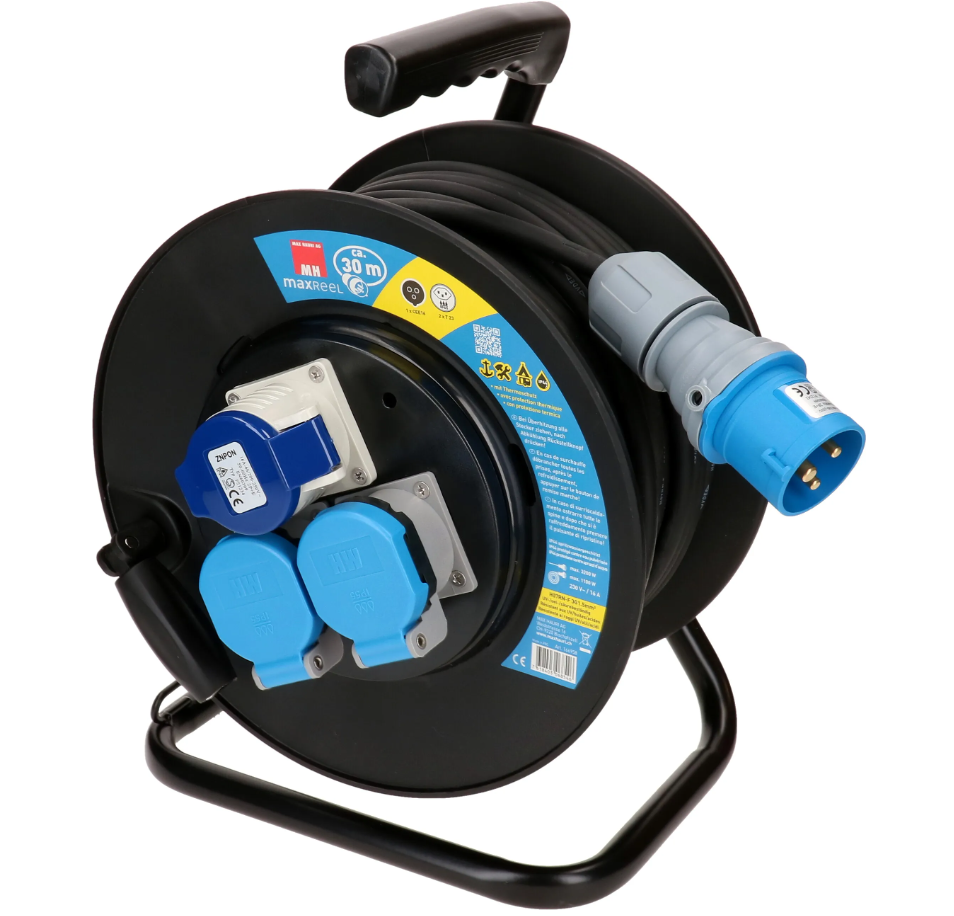 Max Hauri Kabeltrommel IP44 30m