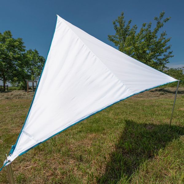 Bent Sonnensegel „Zip Canvas Caribbean, Caribbean white