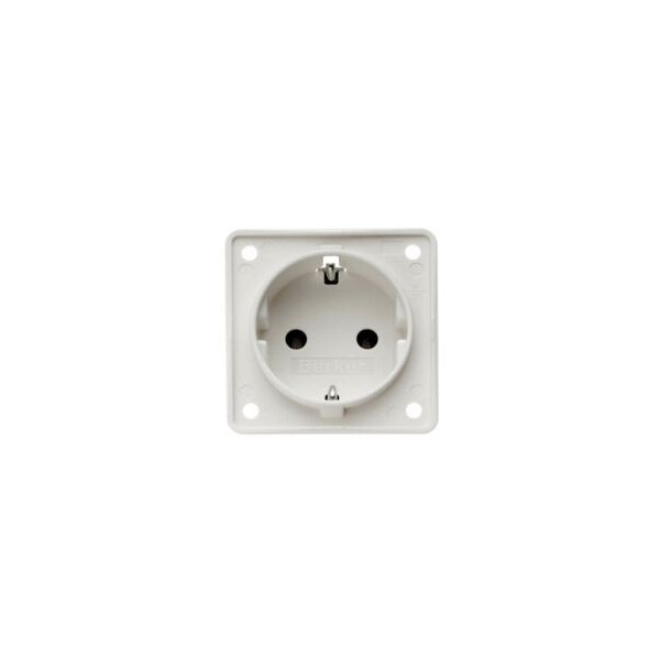 Berker Steckdose Schuko, weiss matt, SB-verpackt