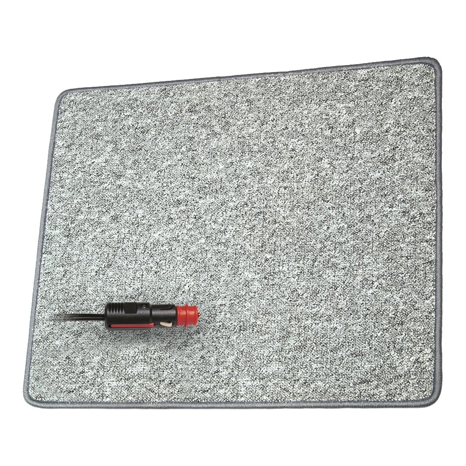 Pro Car Heizteppich 12 V/100 x 60 cm, grau