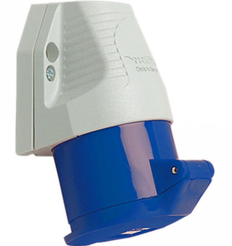 Walther AP-Wandsteckdose CEE Aufputz-schräg