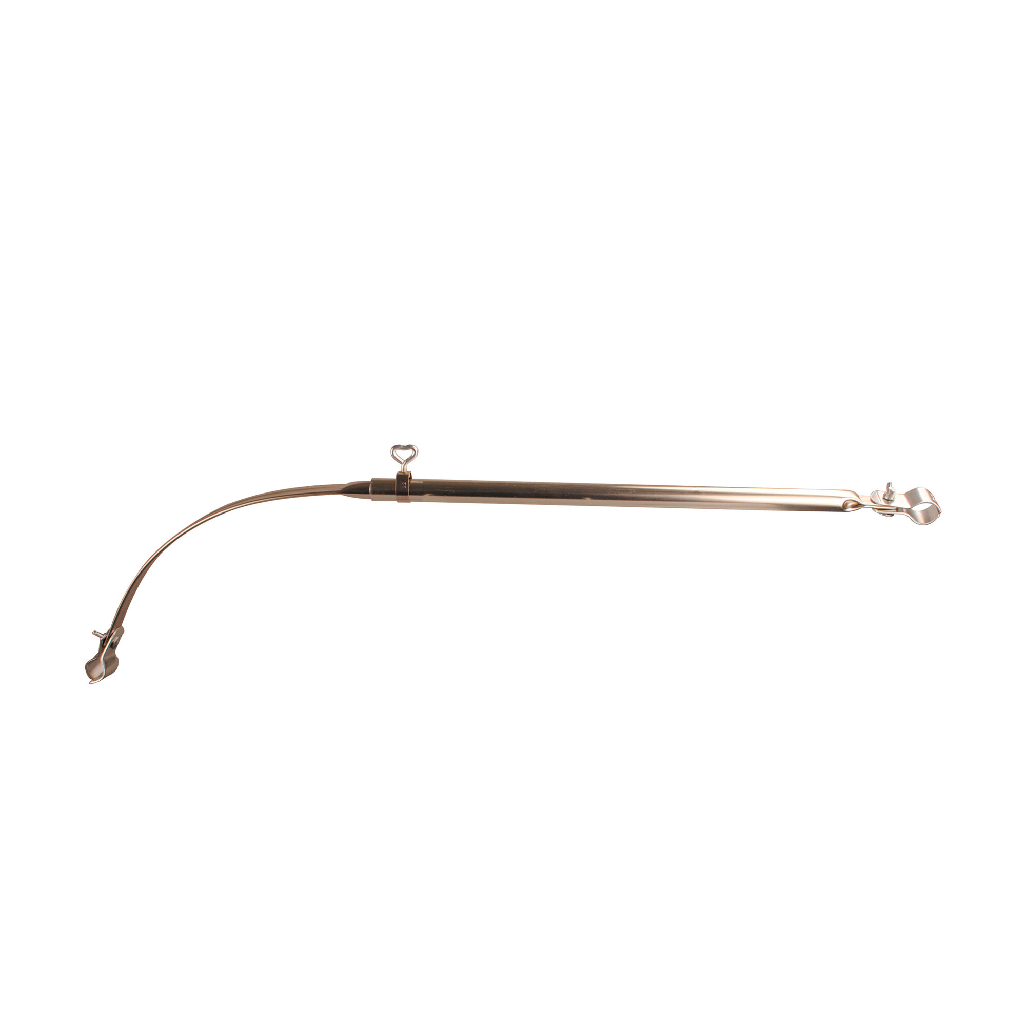 Piper Dachauflagestange Stahl gebogen, 255 cm, 25 mm