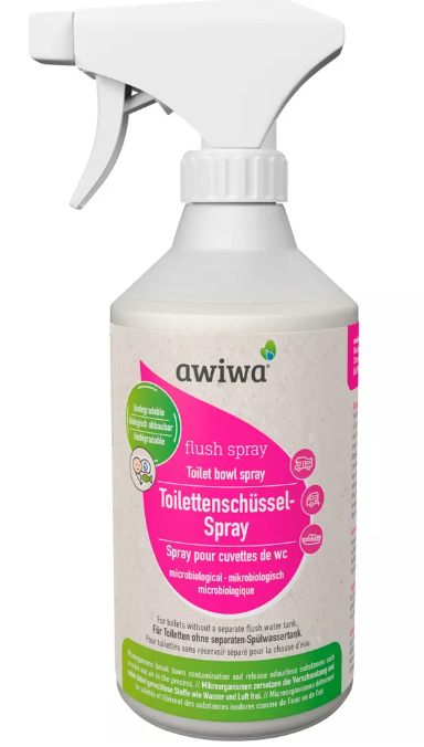 Awiwa Toilettenschüssel flush-Spray 500ml