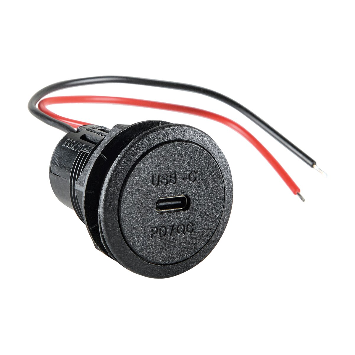 Einbausteckdose USB-C 12 – 24 V DC
