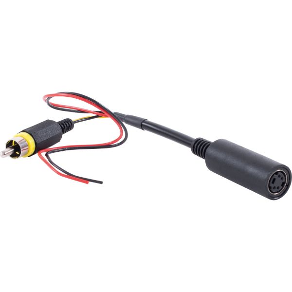 Caratec Adapter Monitor, 4-pol. Kupplung auf Cinchstecker