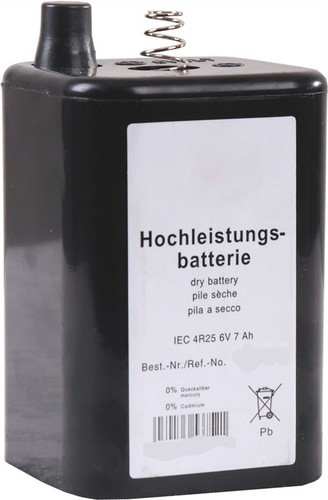 Hochleistungsbatterie IEC 4R25