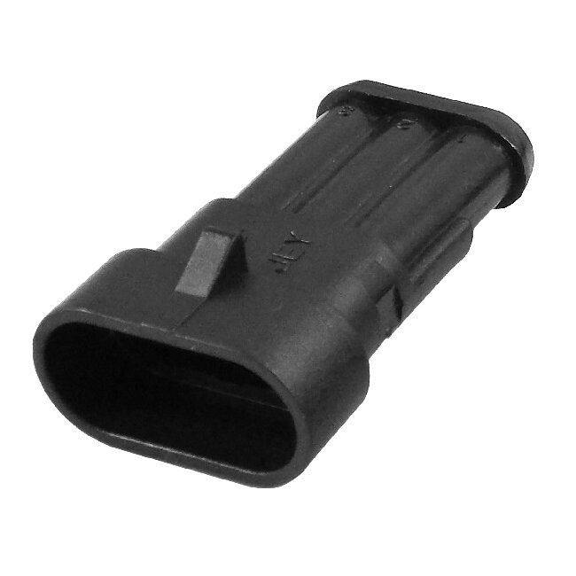 Superseal Stiftgehäuse, 3, 3 Pol