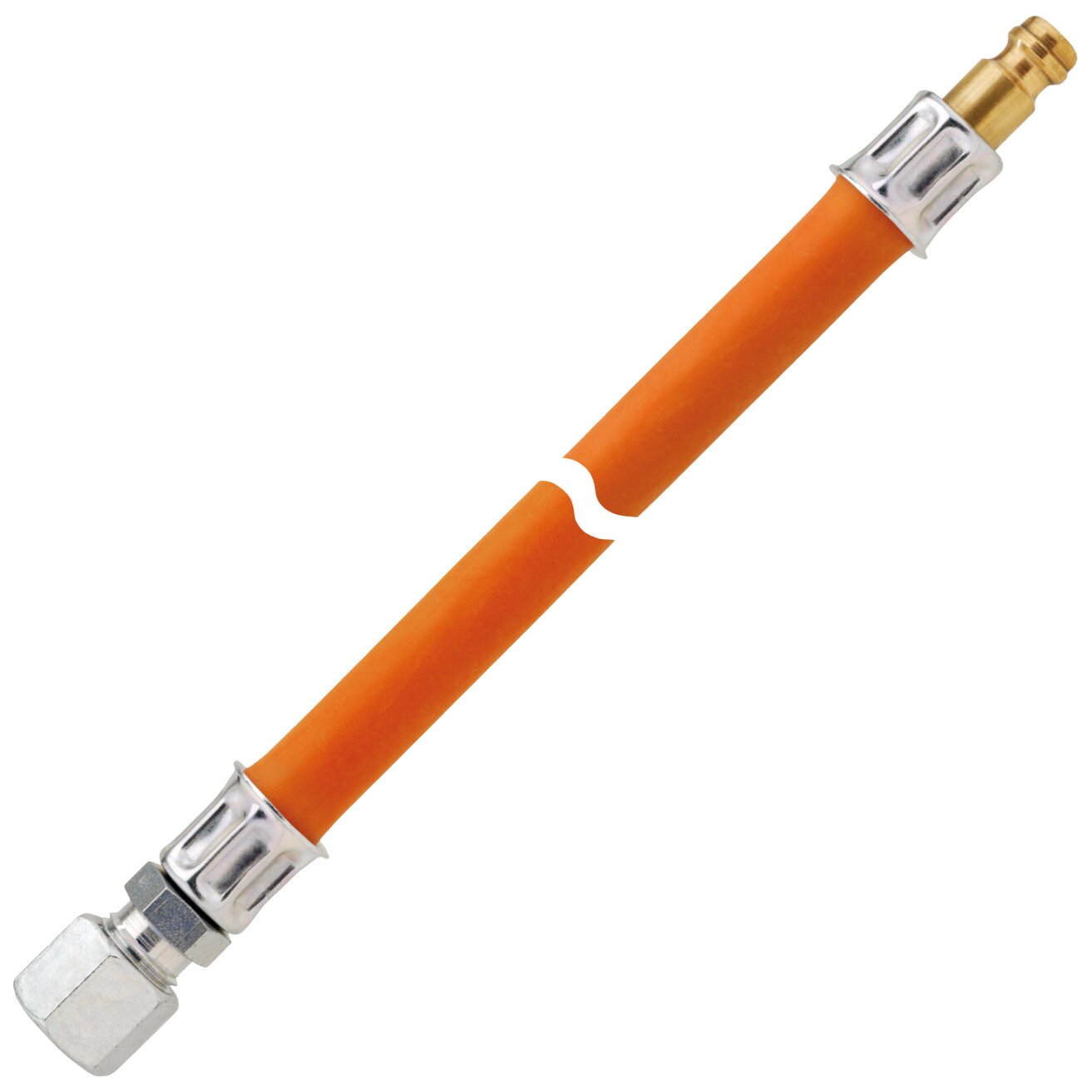 GOK Gas-Mitteldruckschlauchleitung 10 bar RVS 8 x STN x 400