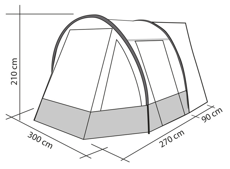 Reimo Tent Busvorzelt TOUR EASY 4